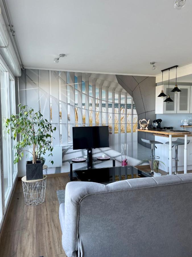 Le Panorama, Echappee Mer Dieppe & Parking Prive Apartman Rouxmesnil-Bouteilles Kültér fotó