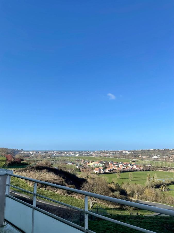 Le Panorama, Echappee Mer Dieppe & Parking Prive Apartman Rouxmesnil-Bouteilles Kültér fotó